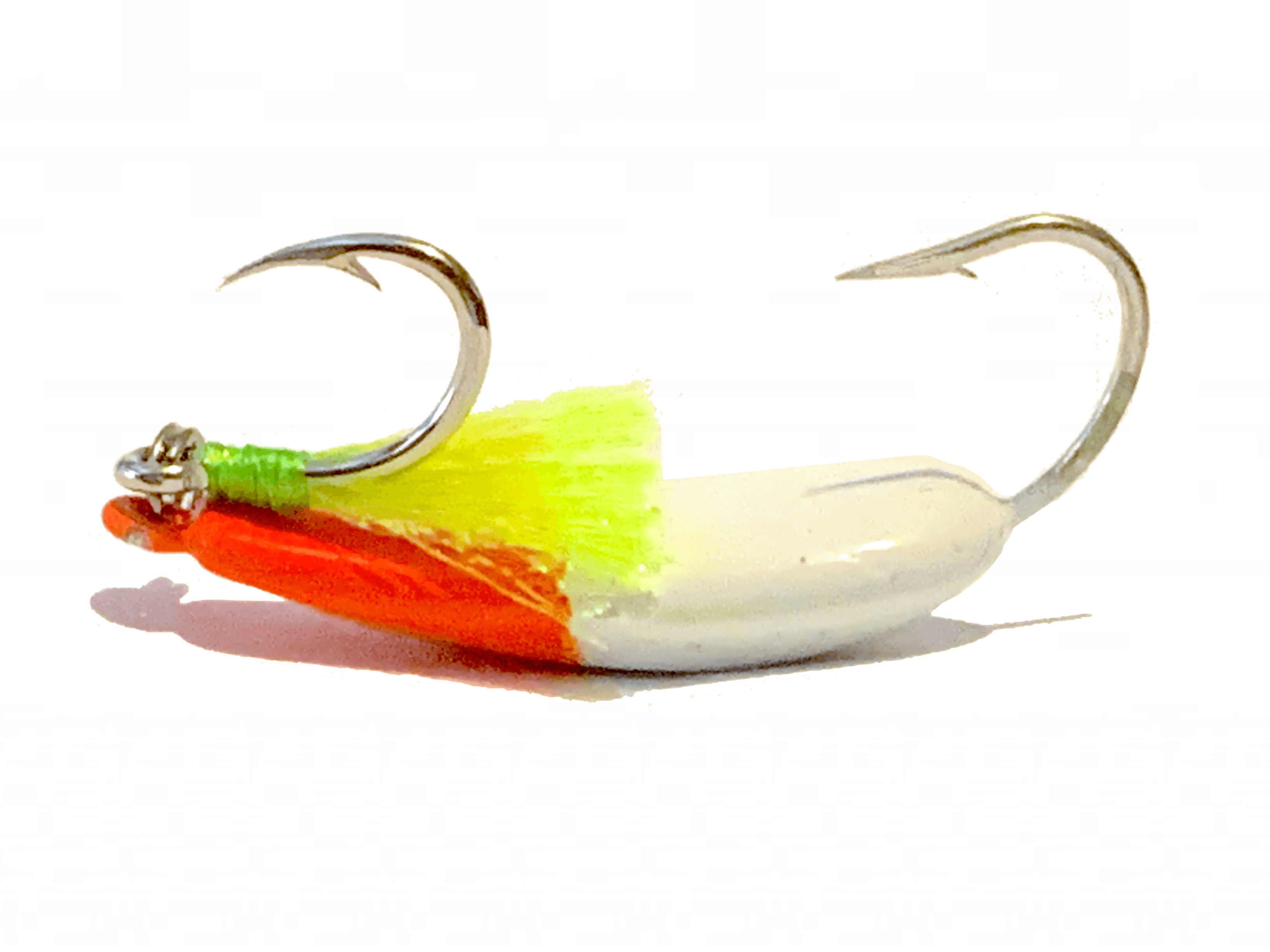 Candy Orange Pompano Jigs With Teasers  Ultimate Pompano Lure– Hunting and  Fishing Depot