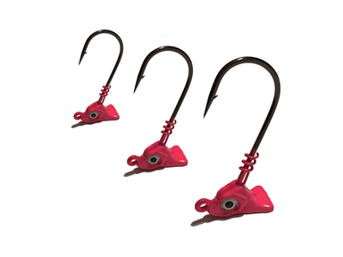 Pink Standup Flounder Jigs - Hunting and Fishing Depot