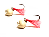 White / Pink Swinging Pompano Jigger Fleas - Hunting and Fishing Depot