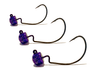 Purple Haze EWG Ned Rig Jig Heads 3pk