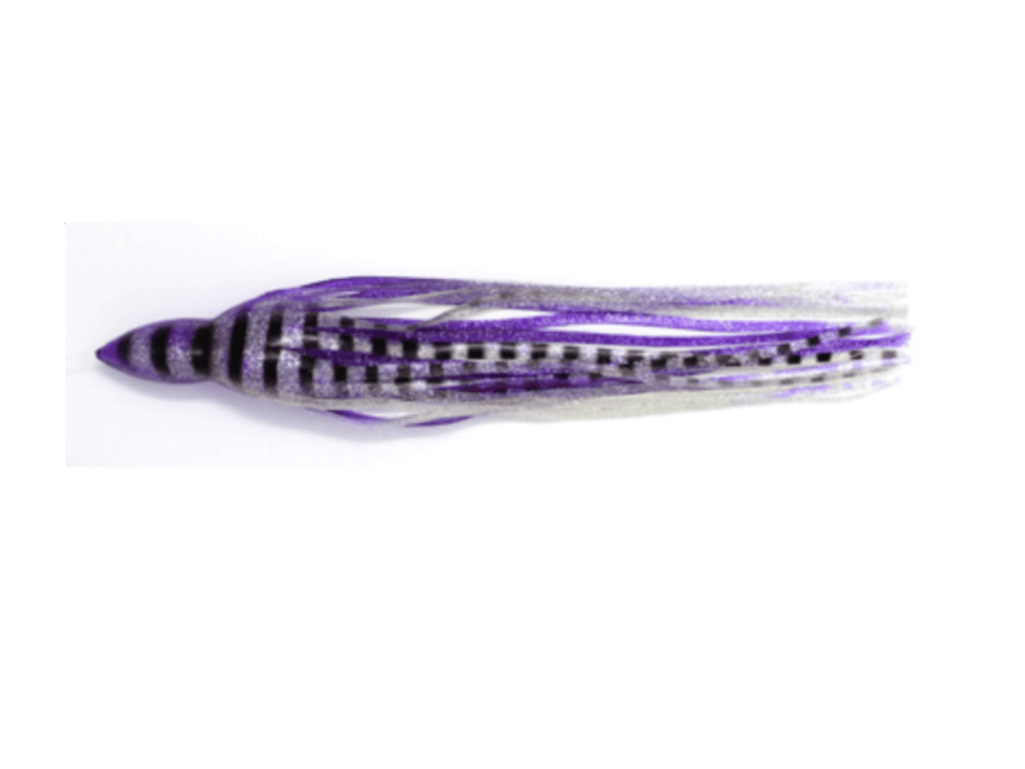 Purple Zebra Octopus Lure Skirt