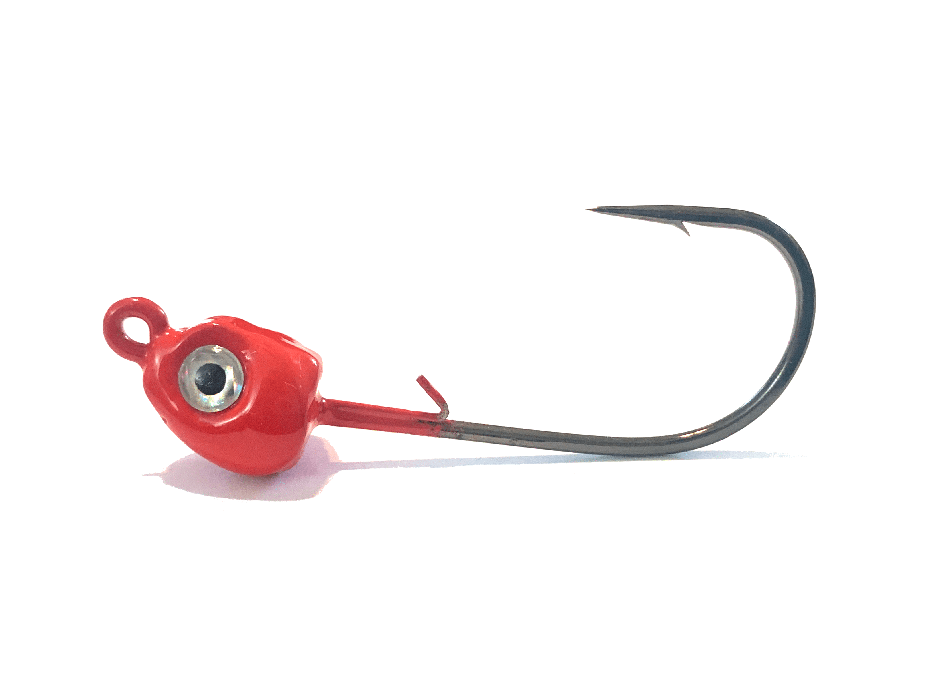 HFD J Hook Swimbait Jig Heads 3pk 1/8oz / Red