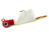 Red / White Flair Hawk Jig