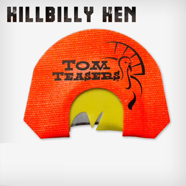 Hillbilly Hen | Diaphragm Turkey Calls  | Tom Teasers - Hunting and Fishing Depot