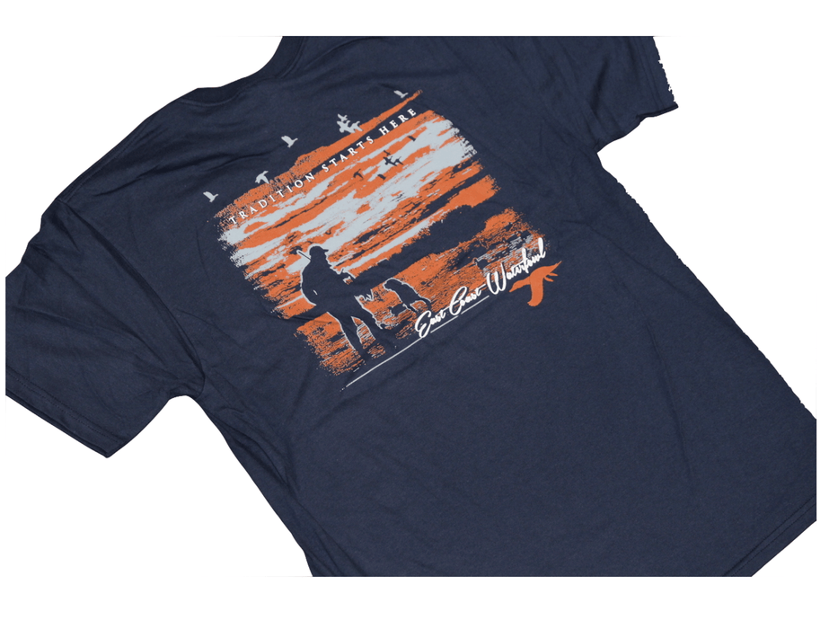 Tradition Starts Here | East Coast Waterfowl | T-Shirt - Hunting and Fishing Depot