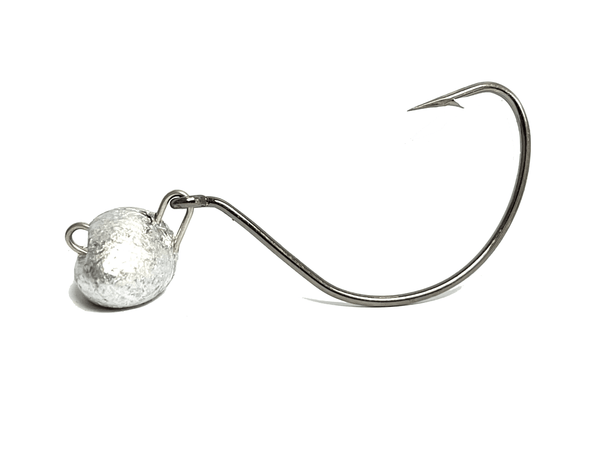 Unfinished live bait swing head flounder jig