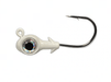 White Big Eye Jig Heads