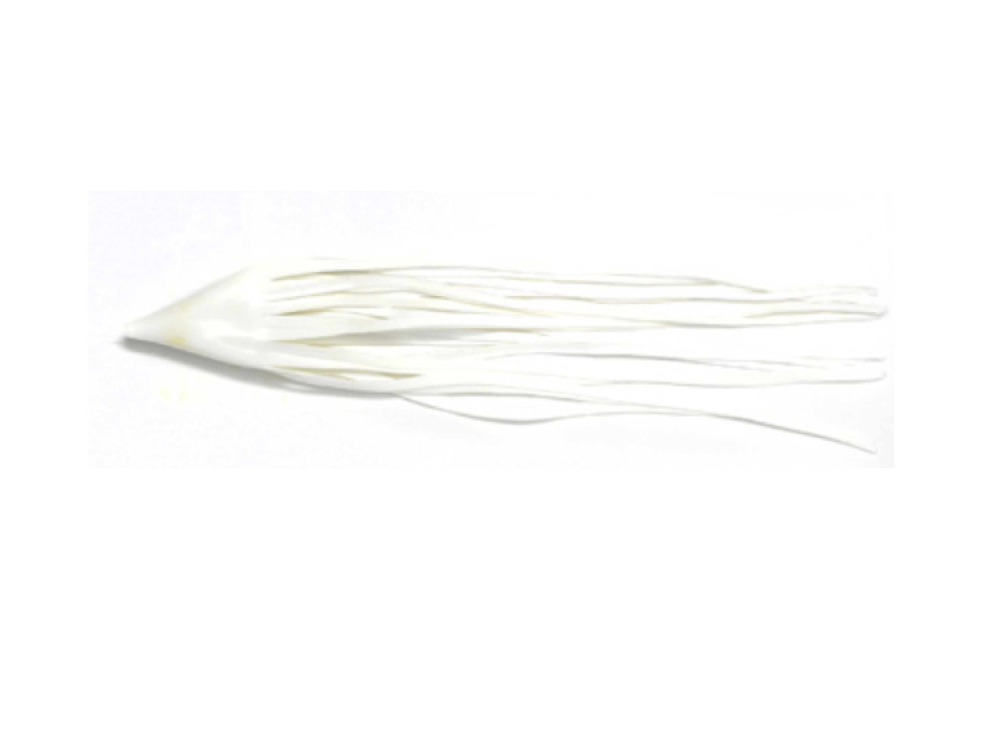 White Lure Skirt Cone 