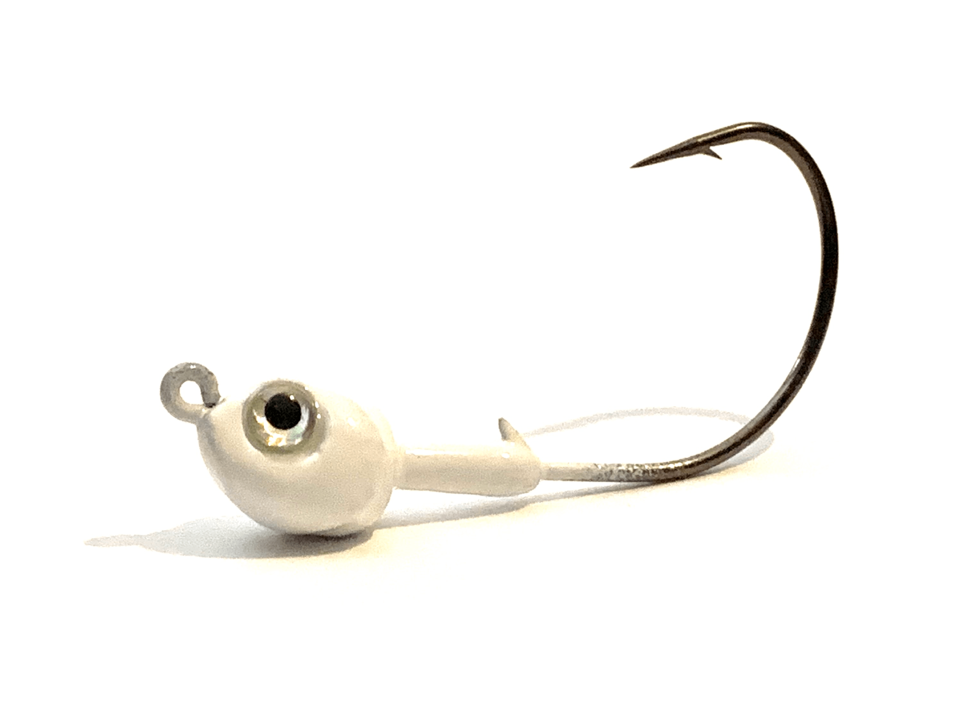 White Kahle Hook Live Bait Jig Heads– Hunting and Fishing Depot