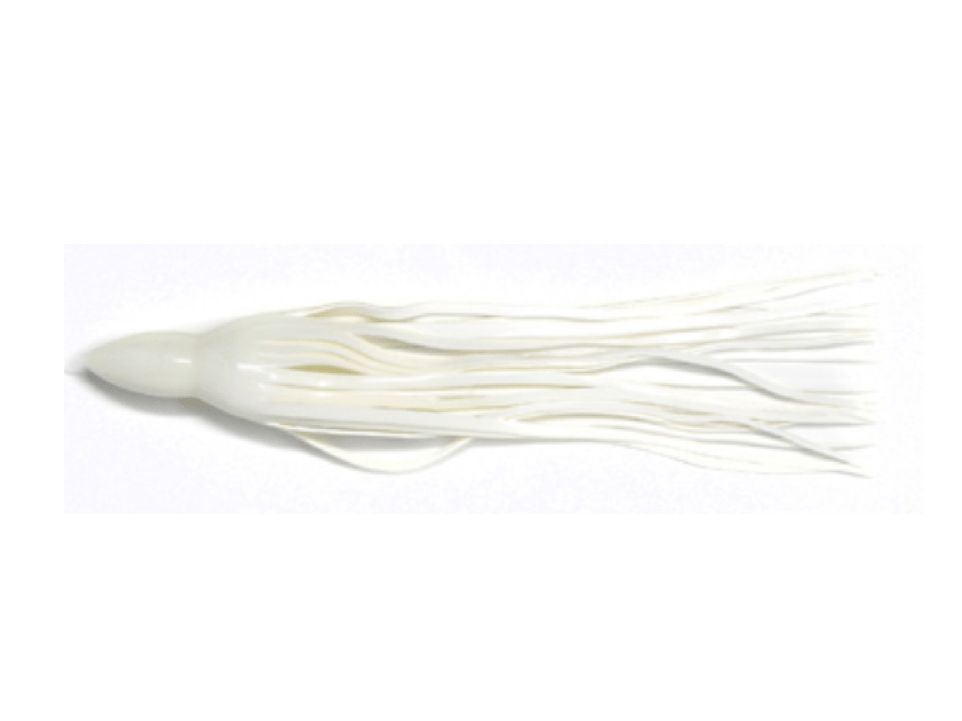 White Octopus Lure Skirt