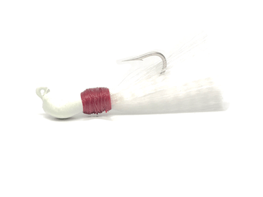 Pompano Crusher: The "Ultimate" Pompano Jig (White) - Hunting and Fishing Depot