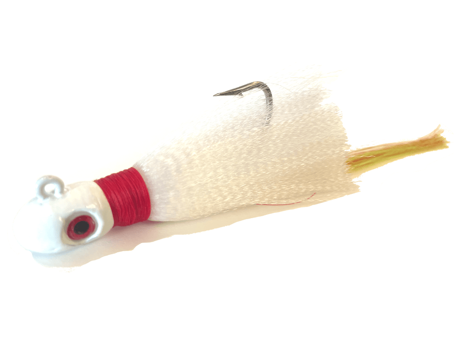 White & Red Snook Jig