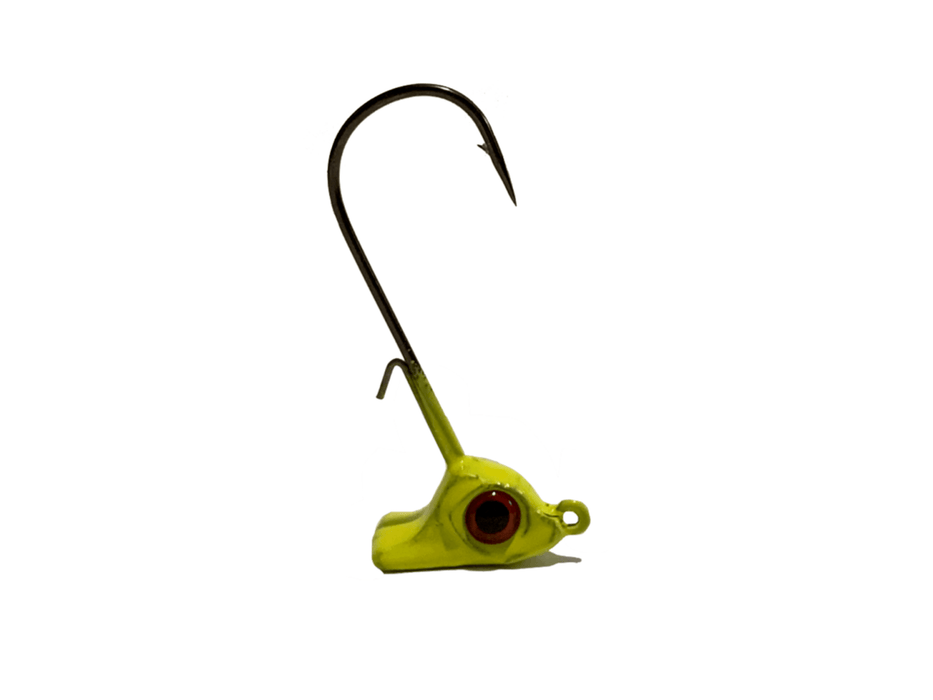 Yellow Chartreuse Stand Up Jig Heads