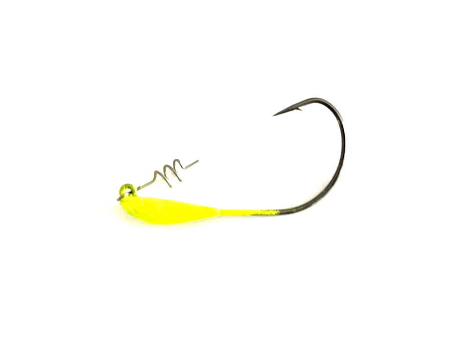 Yellow Chartreuse Weighted Trick Hook