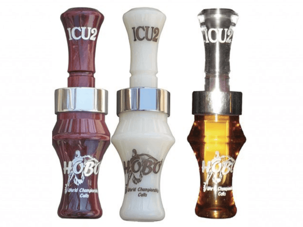ICU2 Double Reed Duck Call from Hobo Calls game call