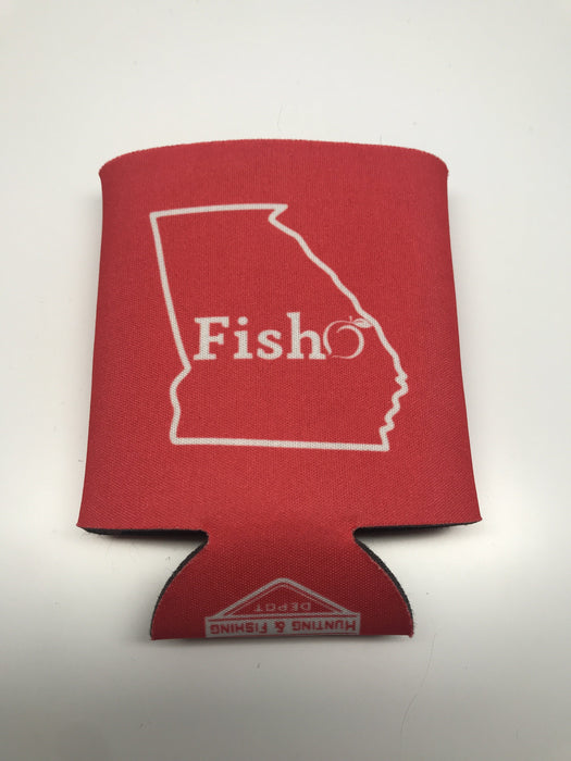 Fish Georgia Koozie - Hunting and Fishing Depot