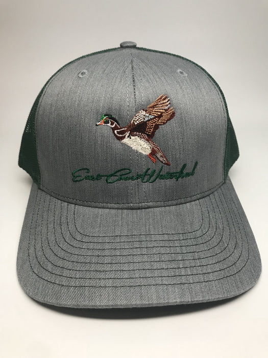 Wood Duck Waterfowl Hunting Trucker Hat | East Coast Waterfowl