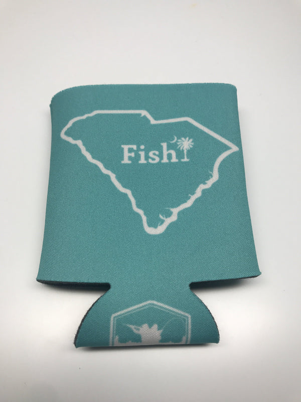 Fish South Carolina Koozie drink koozie