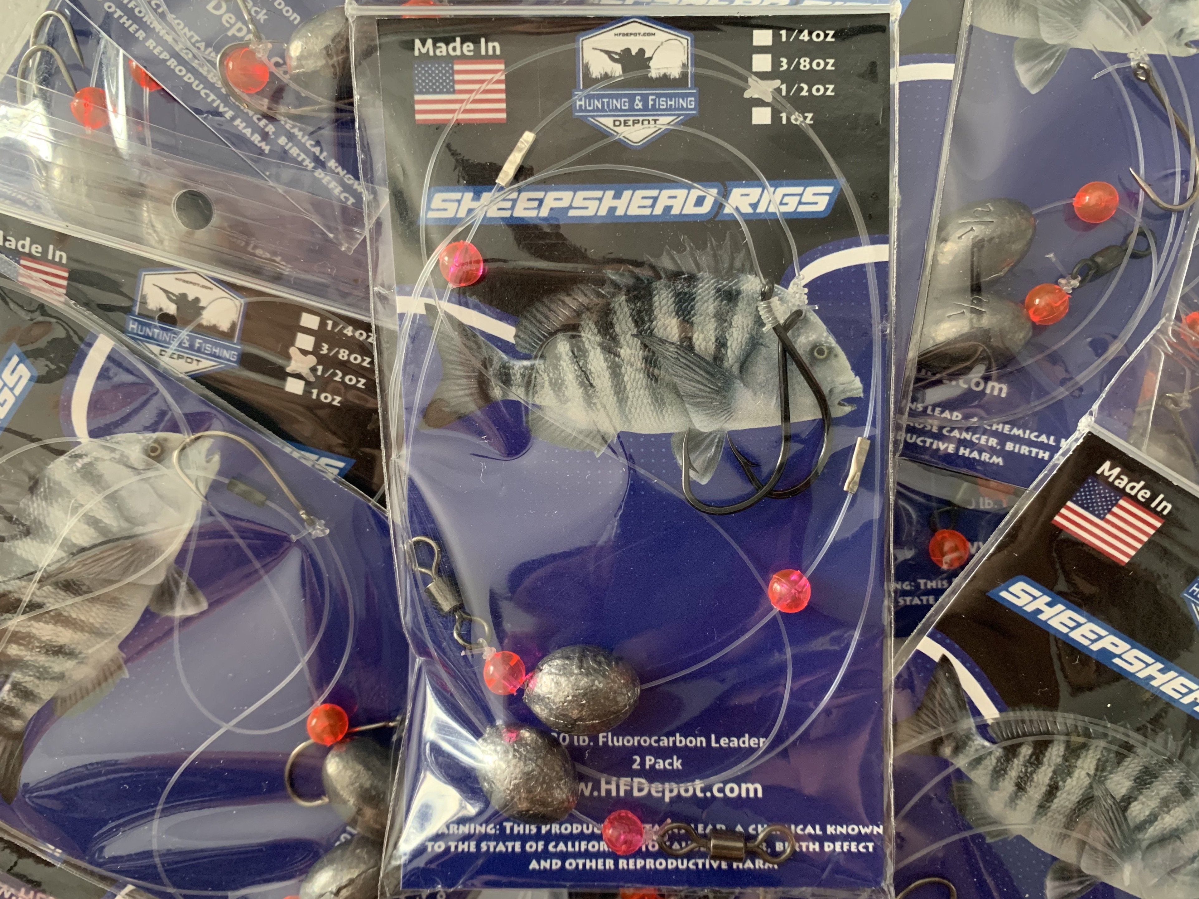 best fishing hooks for sheepshead Octopus Hook Get your today and be prepared for your next fishing trip. Sheepshead Rig 2 pk