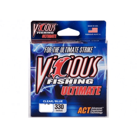 Vicious Ultimate Mono Fishing Line- 4 lb 330 Yards– Hunting and Fishing  Depot